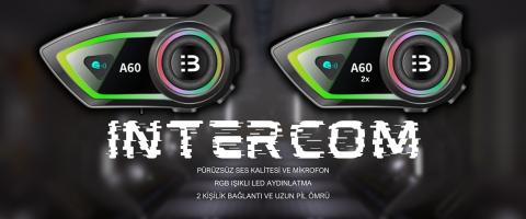 A60 Tek Kişilik RGB Ledli İnterkom İntercom Intercom